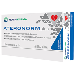 Cerca Offerte di ateronorm plus integratore per il metabolismo del colesterolo e la funzione cardiaca 30 compresse e acquista online