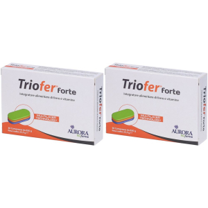 Cerca Offerte di aurora biofarma triofer forte compresse set da 2 2x30 pz e acquista online