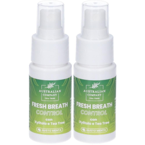 Cerca Offerte di australian company tea tree spray alito fresh breath control 2x30 ml e acquista online