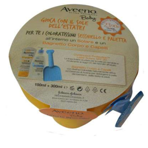 AVEENO LATTE SOL SPF30+BAG T/P