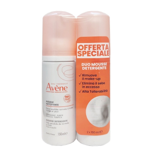 avene duo mousse 150ml bugiardino cod: 986013441 