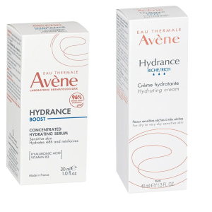 Cerca Offerte di avène hydrance boost siero concentrato idratante + ricca crema idratan e acquista online