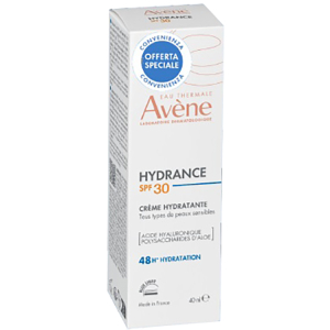 Cerca Offerte di avene hydrance crema spf30 idratante e protettiva per pelle sensibile 40ml special price e acquista online