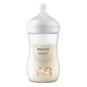 avent bib nat 3,0 giraf 260ml bugiardino cod: 986426005 