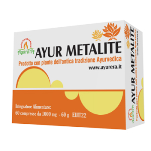 ayur metalite 60 compresse bugiardino cod: 935208241 