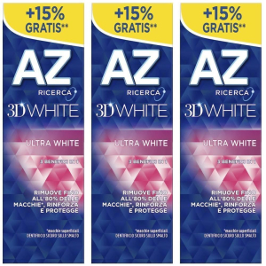 Cerca Offerte di az 3d ultrawhite dentifricio 65 ml 3x65 ml e acquista online