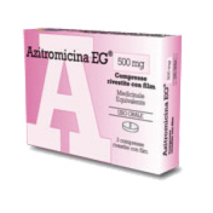 azitromicina eg 3 compresse rivestite 500mg bugiardino cod: 037495025 