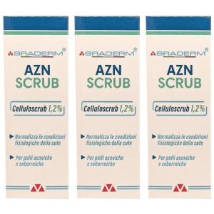 Cerca Offerte di azn scrub 150ml braderm 3x150 ml gel e acquista online