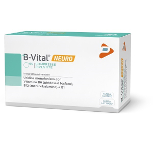 B-vital neuro integratore per il corretto funzionamento del sistema nervoso 60 compresse