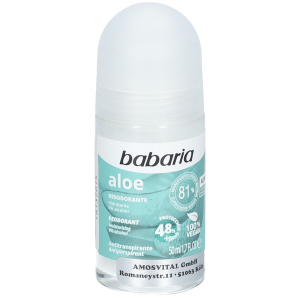 Trova Offerte di babaria deodorante aloe roll on 50 ml crema e compra online