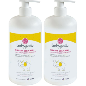 Trova Offerte di babygella bagno delicato con complesso prebiotico dispenser set da 2 e compra online