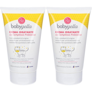 Trova Offerte di babygella crema idratante con complesso prebiotico 2x100 ml e compra online