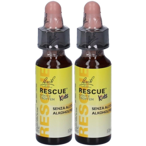 Trova Offerte di bach rescue kids gocce senza alcol 2x10 ml orali e compra online