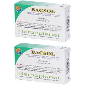 Trova Offerte di bacsol compresse 2x40 pz e compra online