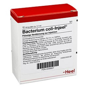 bacterium coli inj 10f heel bugiardino cod: 909470472 