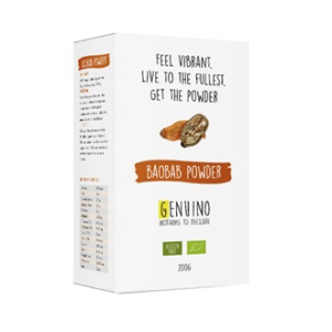 baobab frutto polvere bio 200g bugiardino cod: 970302283 