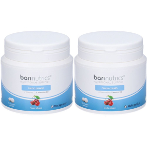Trova Offerte di barinutrics calcio citrato k2 ciliegia 90 compresse set da 2 2x1 pz co e compra online