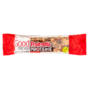 Barretta semi di chia e proteine con albicocca gfy fruit-tella 36g