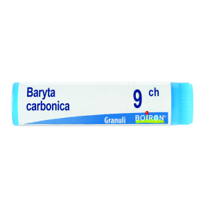 baryta carbonica 9ch gl 1g bugiardino cod: 047600073 