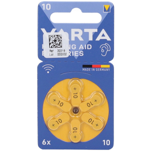 Trova Offerte di batterie per apparecchi acustici varta 10 6 pz altro e compra online