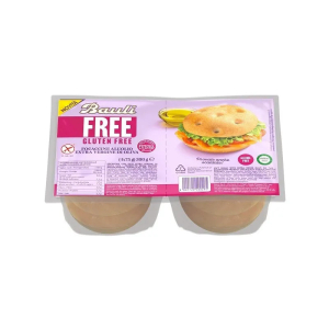 Bauli senza glutine focaccine all'olio extra vergine di oliva 4 x 75 gramnmi