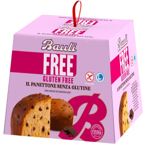 Trova Offerte di bauli senza glutine panettone con gocce di cioccolato 400 grammi e compra online