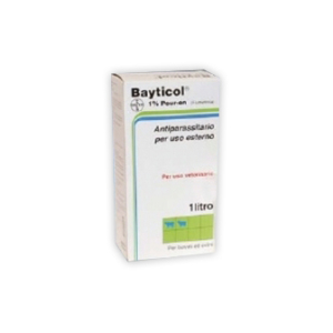 bayticol 1% pour on fl plas 1l bugiardino cod: 102995053 