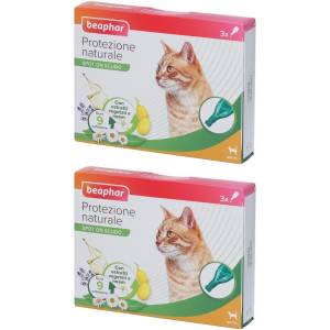Trova Offerte di beaphar protezione naturale spot on scudo gatto 2x3x1 ml pipette monod e compra online