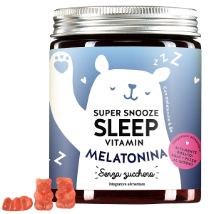 Bears with benefit super snooze sleep - integratore a base di melatonina - 45 orsetti gommosi