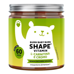 Trova Offerte di bears with benefits - burn baby burn shape vitamin 60 orsetti - integratore per il metabolismo dei grassi e compra online