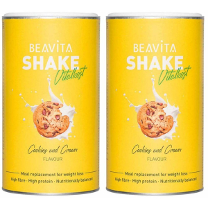 Trova Offerte di beavita vitalkost cookies-cream set da 2 2x572 g polvere e compra online
