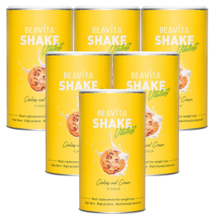Trova Offerte di beavita vitalkost cookies-cream set da 6 6x572 g polvere e compra online