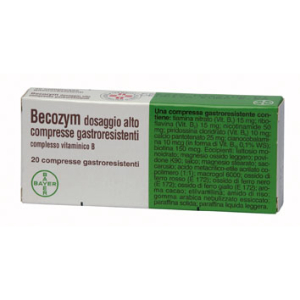 becozym dosaggio alto - carenza complesso bugiardino cod: 005647033 