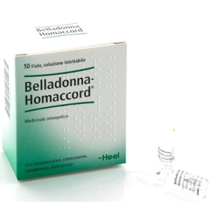 belladonna homac 10f 1,1mlheel bugiardino cod: 909469203 