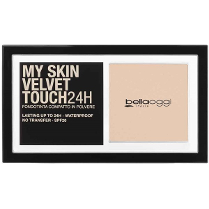 Trova Offerte di bellaoggi - my skin velvet touch 24h - fondotinta in povere compatto n. 10n ivory e compra online