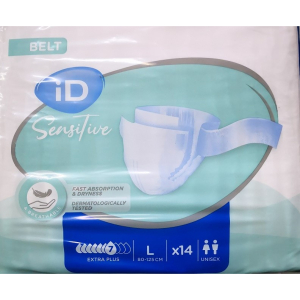 Trova Offerte di belt id sensitive pannoloni per incontinenza extra plus taglia l 14 pezzi e compra online