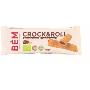 Trova Offerte di bem crock&roll hazelnut 25 g - snack croccante gusto nocciola e compra online