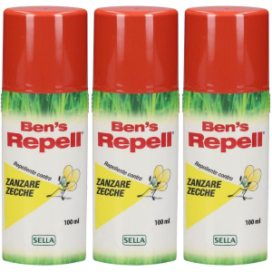 Trova Offerte di ben's repell zanzare zecche 3x100 ml e compra online