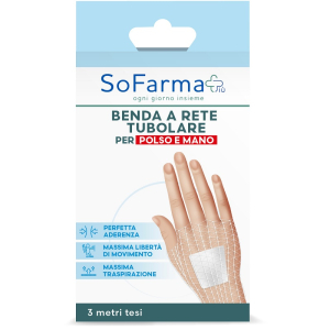 Trova Offerte di benda a rete tubolare sofarmapiu' per polso e mano 3 metri tesi e compra online