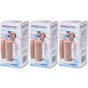 Trova Offerte di benda elastica prontex 8 cm 3x1 st e compra online