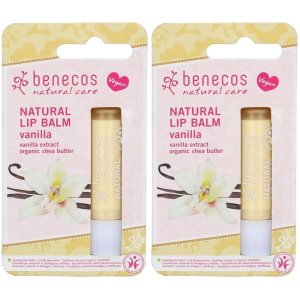 Trova Offerte di benecos balsamo lab vaniglia 2x4,8 ml protezione per le labbra e compra online