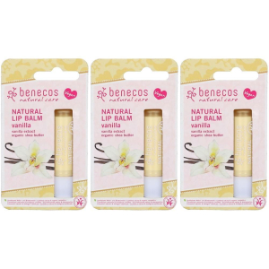 Trova Offerte di benecos balsamo lab vaniglia 3x4,8 ml protezione per le labbra e compra online