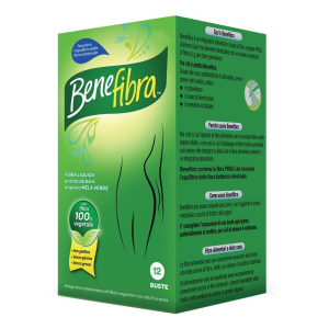 benefibra liquida 12bust pro23 bugiardino cod: 987654237 