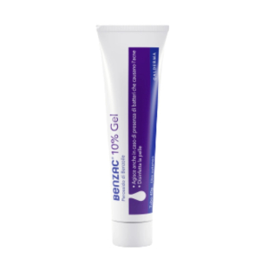 Benzac - 10% gel topico trattamento acne perossido di benzoile  confezione 40 gr