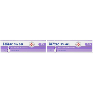 Trova Offerte di benzac 5% gel set da 2 2x40 g gel e compra online