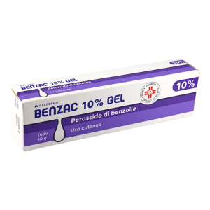 Benzac gel 10% 40g - programmi sanit.integrati srl