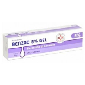 benzac gel 5% crema per acne 40 g bugiardino cod: 032143024 