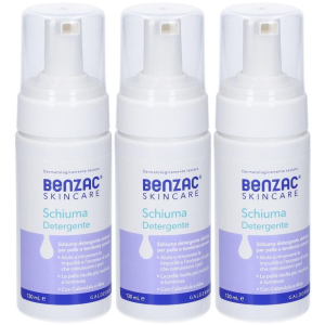 Trova Offerte di benzac skincare schiuma detergente 3x130 ml e compra online