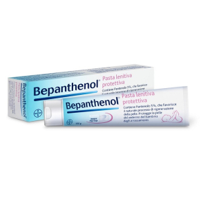 Bepanthenol linea bambini pasta protettiva rigenerante lenitiva 100 g