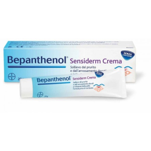 bepanthenol sensiderm crema idratante e bugiardino cod: 924995057 